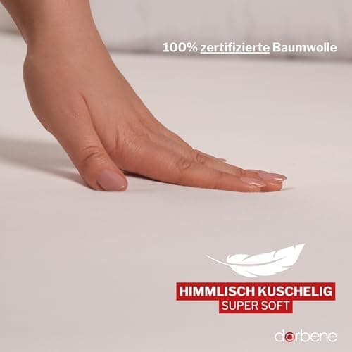 Spannbettlaken 140x200 cm – Jersey Baumwolle, Oeko‑TEX zertifiziert