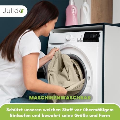 Julido Jersey-Spannbettlaken 140x200 cm – Baumwolle, OEKO-TEX® Standard 100, hautfreundlich & allergikergeeignet, Grün