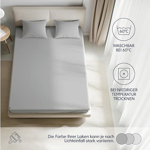 Dreamzie Spannbettlaken 70 x 200 cm – 100% Jersey‑Baumwolle, 150 g/m², OEKO‑TEX® STANDARD 100 – Anthrazit