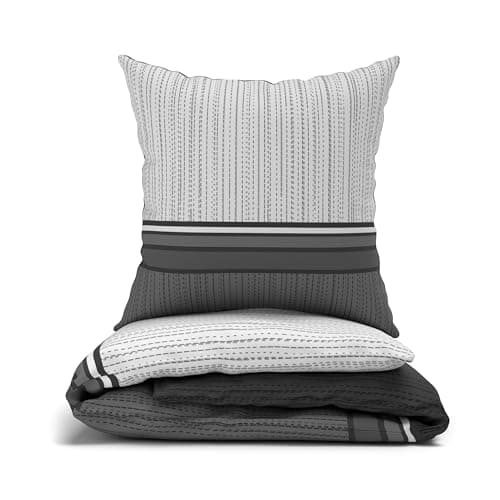 LARAWELL Bettwäsche-Set 135x200 Baumwolle