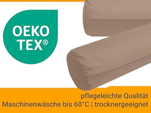 Doppelpack Baumwoll-Kissenbezüge 40 x 15 cm – Navyblau, schlichtes modernes Design