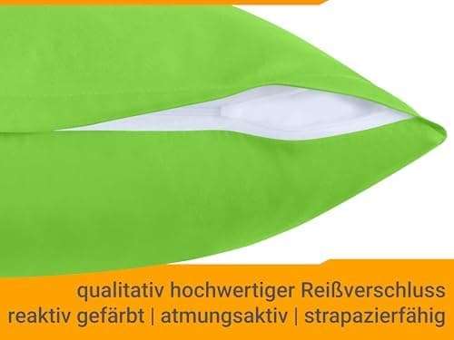 Doppelpack Baumwoll-Kissenbezüge 40 x 15 cm – Navyblau, schlichtes modernes Design