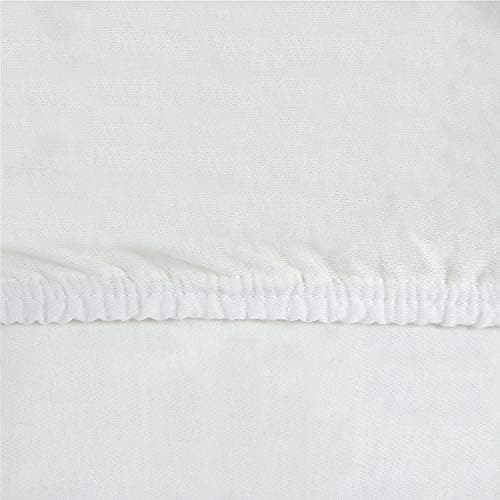 NatureMark Spannbettlaken / Spannbetttuch 100% Baumwolle, anthrazit – 90 x 200 bis 100 x 200 cm