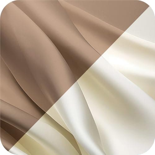 NatureMark Jersey-Spannbettlaken 2er-Pack – 100% Baumwolle, 90 x 200–100 x 200 cm, Creme/Natur