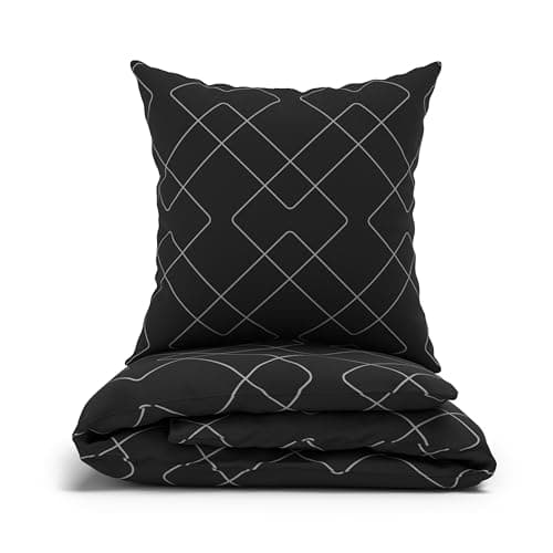 LARAWELL Bettwäsche-Set 135x200 Baumwolle