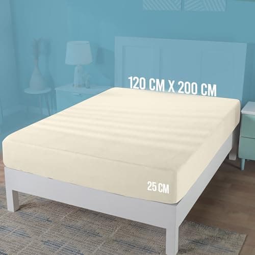 Utopia Bedding Jersey-Spannbettlaken 120 x 200 cm (25 cm) – Anthrazit, Baumwollmischung