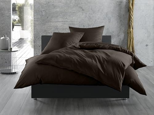 Bettwäsche Mako‑Satin (Baumwollsatin) 140 x 200 cm – OEKO‑TEX STANDARD 100