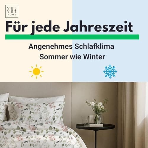 Bettwäsche 155x220 Baumwolle Jeans Blau – 2-teilig mit Reißverschluss, Bettbezug 155x220 + Kissenbezug 80x80