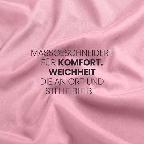 Utopia Bedding Spannbettlaken 180×200 cm – Grau, gebürstete Polyester‑Mikrofaser, OEKO‑TEX zertifiziert
