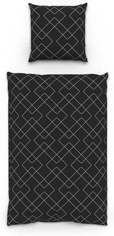 LARAWELL Bettwäsche-Set 135x200 Baumwolle