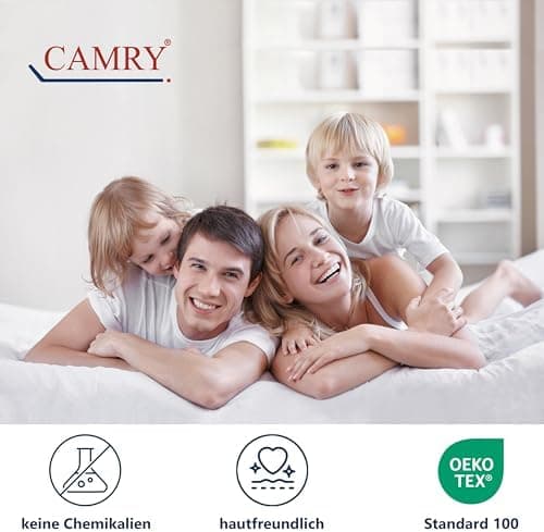 Camry Spannbettlaken 180x200–200x200 cm – Baumwoll‑Jersey Orange