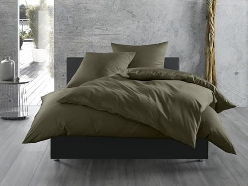 Bettwäsche Mako‑Satin (Baumwollsatin) 140 x 200 cm – OEKO‑TEX STANDARD 100