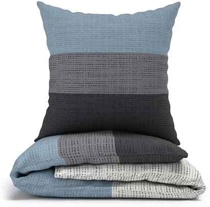 LARAWELL Bettwäsche-Set 135x200 Baumwolle