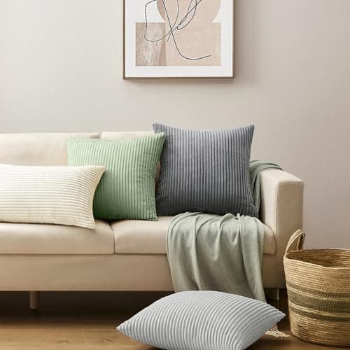 Softalker Kissenbezug 40x40 cm – 2er Set flauschig rosa, Dekokissenbezug für Sofa, Wohnzimmer & Schlafzimmer