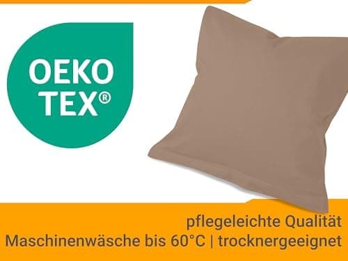 Doppelpack Baumwoll-Kissenbezüge 40 x 15 cm – Navyblau, schlichtes modernes Design