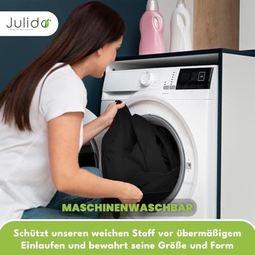 Julido Jersey-Spannbettlaken 140x200 cm – Baumwolle, OEKO-TEX® Standard 100, hautfreundlich & allergikergeeignet, Grün