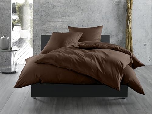 Bettwäsche Mako‑Satin (Baumwollsatin) 140 x 200 cm – OEKO‑TEX STANDARD 100