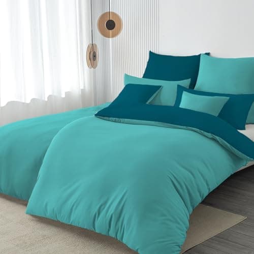 Kissenbezug 40x80 cm 2er Set – 100% Mikrofaser Beige, weich & bügelfrei mit Reißverschluss