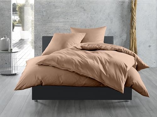 Bettwäsche Mako‑Satin (Baumwollsatin) 140 x 200 cm – OEKO‑TEX STANDARD 100