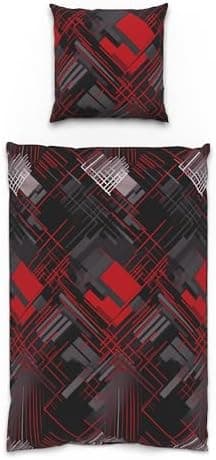 LARAWELL Bettwäsche-Set 135x200 Baumwolle