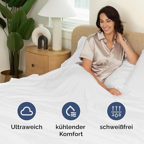 Spannbettlaken Jersey 140x200 cm – 100% Baumwolle, weich & atmungsaktiv – Rundumgummi für Matratzen bis 30 cm & Boxsprin