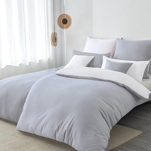 Kissenbezug 40x80 cm 2er Set – 100% Mikrofaser Beige, weich & bügelfrei mit Reißverschluss