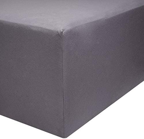AVANTGARDE Spannbettlaken 180x200–200x220 cm, 40 cm Steg – 100% Jersey-Baumwolle 170 g/m², OEKO-TEX – passend für Boxspr