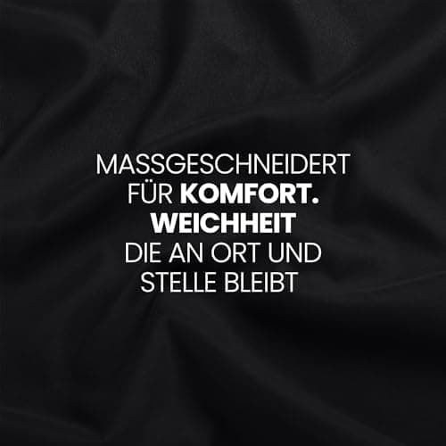 Utopia Bedding Spannbettlaken 180×200 cm – Grau, gebürstete Polyester‑Mikrofaser, OEKO‑TEX zertifiziert