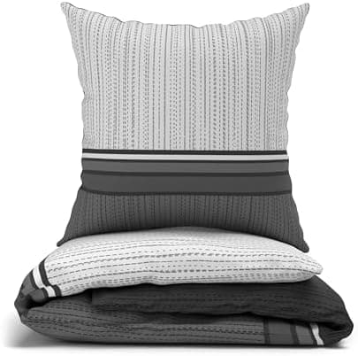 LARAWELL Bettwäsche-Set 135x200 Baumwolle