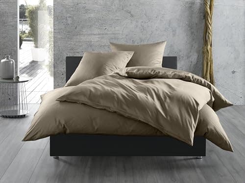 Bettwäsche Mako‑Satin (Baumwollsatin) 140 x 200 cm – OEKO‑TEX STANDARD 100