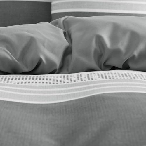 BEDSURE Bettwäsche-Set 135x200 (4-teilig) – Wendebettwäsche OEKO-TEX STANDARD 100 mit Reißverschluss, 2×80x80 Kissenbezü