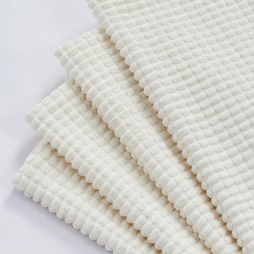Topfinel Kissenbezüge 40x40 cm 4er-Set Rosa – Cord-Optik, flauschig, GRS‑zertifiziert