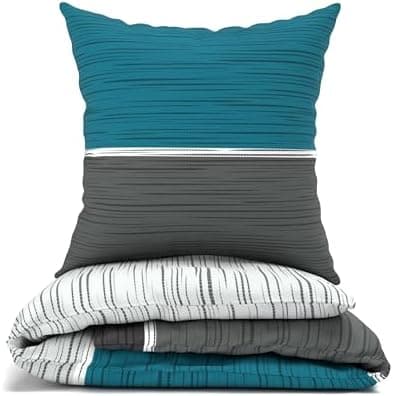 LARAWELL Bettwäsche-Set 135x200 Baumwolle