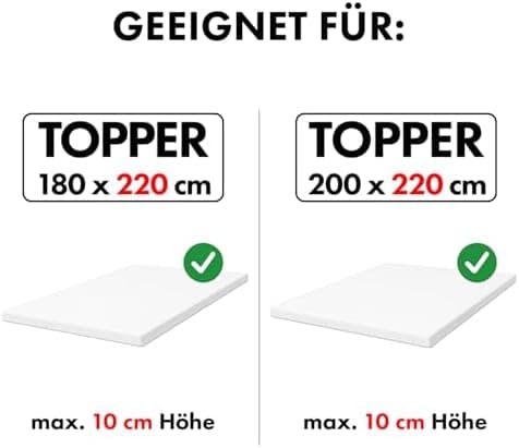 Jacobson Premium Spannbettlaken Jersey 200 g/m² – XL Überlänge für Matratzengrößen 140×200–160×220 cm, Natur