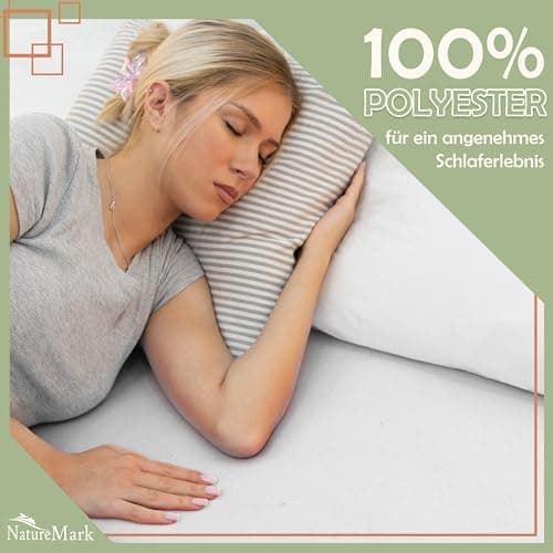 NatureMark Mikrofaser-Spannbettlaken 90x200–100x200 cm, türkis