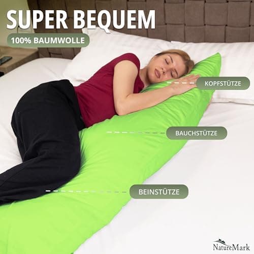 NatureMark Jersey Kissenbezüge – weich & atmungsaktiv, hautfreundlich – 40x40 cm, Anthrazit