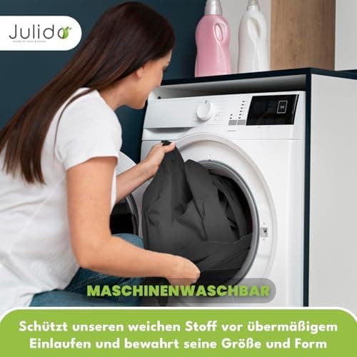 Julido Jersey-Spannbettlaken 140x200 cm – Baumwolle, OEKO-TEX® Standard 100, hautfreundlich & allergikergeeignet, Grün
