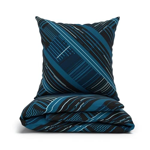 LARAWELL Bettwäsche-Set 135x200 Baumwolle