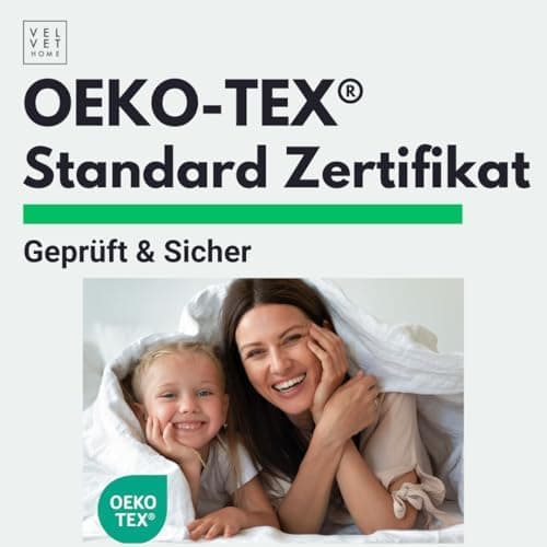 Bettwäsche 155x220 Baumwolle Jeans Blau – 2-teilig mit Reißverschluss, Bettbezug 155x220 + Kissenbezug 80x80