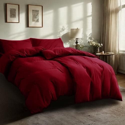 Komfortec Bettwäsche 2‑teilig (Bettbezug 155x220 + Kissenbezug 80x80) – superweiche gebürstete 100% Mikrofaser, Grau, OE