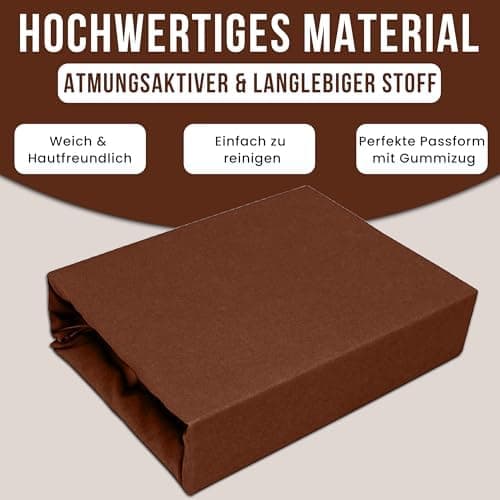 Spannbettlaken 100% Baumwolle-Jersey für Kinder