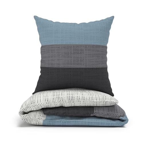 LARAWELL Bettwäsche-Set 135x200 Baumwolle