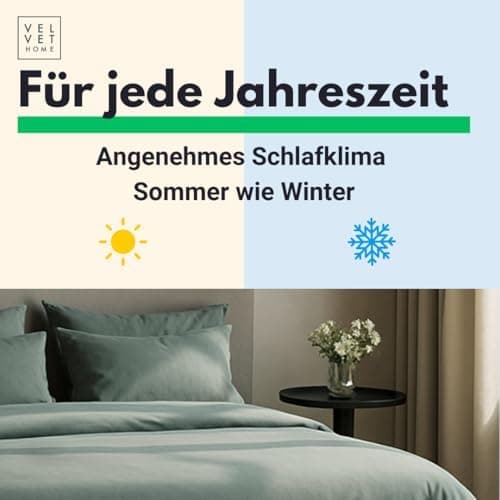Bettwäsche 155x220 Baumwolle Jeans Blau – 2-teilig mit Reißverschluss, Bettbezug 155x220 + Kissenbezug 80x80