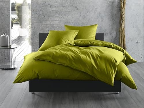 Bettwäsche Mako‑Satin (Baumwollsatin) 140 x 200 cm – OEKO‑TEX STANDARD 100