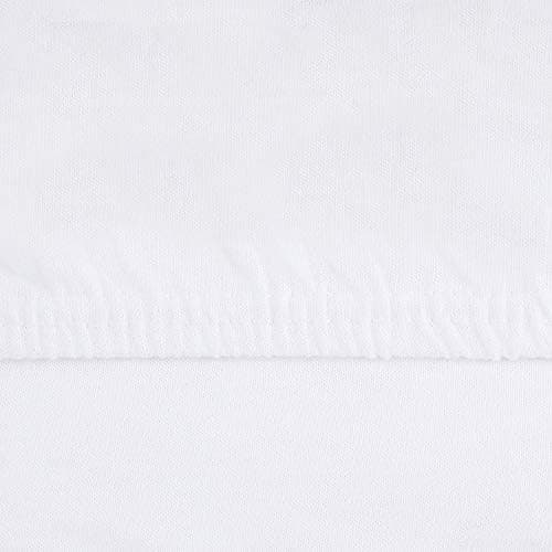 NatureMark Spannbettlaken / Spannbetttuch 100% Baumwolle, anthrazit – 90 x 200 bis 100 x 200 cm