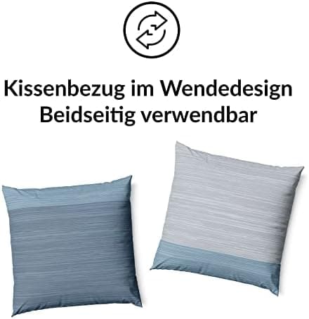 LARAWELL Bettwäsche-Set 135x200 Baumwolle