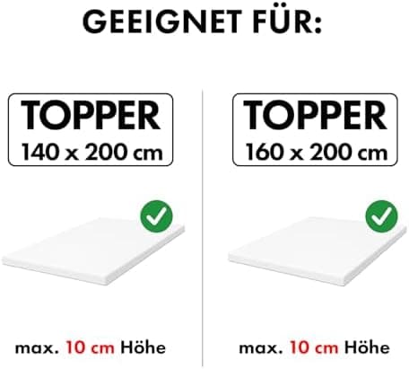 Jacobson Premium Spannbettlaken Jersey 200 g/m² – XL Überlänge für Matratzengrößen 140×200–160×220 cm, Natur