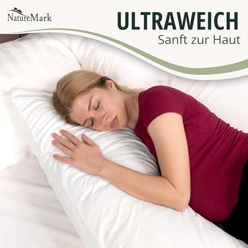 NatureMark Jersey Kissenbezüge – weich & atmungsaktiv, hautfreundlich – 40x40 cm, Anthrazit