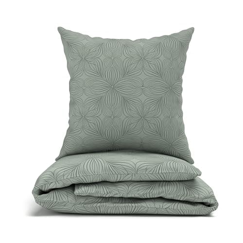 LARAWELL Bettwäsche-Set 135x200 Baumwolle