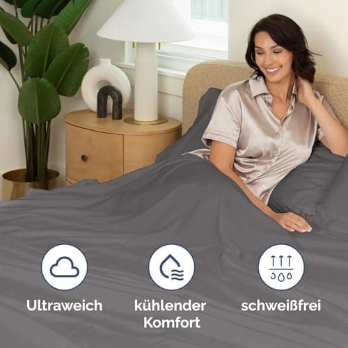 Spannbettlaken Jersey 140x200 cm – 100% Baumwolle, weich & atmungsaktiv – Rundumgummi für Matratzen bis 30 cm & Boxsprin